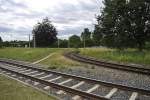 Gleisanlage der Schleife Laatzen der Stadtbahn Hannover, am 13.06.2011.