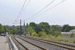 Blick auf die Gleisanlage an der Karl-Wiechert-Alle in Hannover, am 14.06.2011.