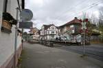 Blick auf die Haltestlle  Brunnenstrae , der Stadtbahn Hannover am 07.11.2012 in Hannover.