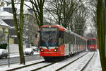 5156 auf dem Stadtwaldgürtel kurz nach der Haltestelle  Wüllnerstraße  am 03.03.2018.