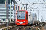 4077 auf der Deutzer Brücke am 06.07.2019.