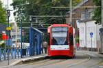 4509 an der Haltestelle Frechen, Kirche am 12.07.2019.