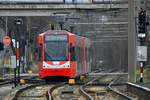 4501 kurz vor der Haltestelle Fordwerke Nord am 08.02.2020.