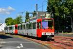 2049 und 2201 während einer Probefahrt in Junkersdorf auf der Aachener Straße am 17.05.2020.