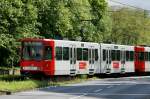 B-Wagen 2330 auf der bergabestelle HGK/KVB Luxemburger Strae am 03.05.2012