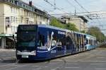 Niederflurwagen 4044 auf der Kreuzung Aachener Str./Grtel am 28.04.2013.