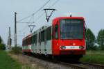 B-Wagen 2220 auf der Vorgebirgsbahn bei Merten am 03.05.2013.