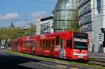 Niederflurwagen 4028 auf der Ccilienstrae am 05.05.2013.