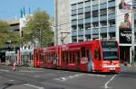 Niederflurwagen 4114 auf der Ccilienstrae am 05.05.2013.