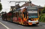 Niederflurwagen 4042 in Frechen auf der Klner Strae am 09.09.2013.