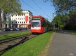 TW 4511 und TW 45XX waren am 4.5.13 als Linie 1 Richtung Weiden West unterwegs.