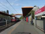 Am 7.4.14 war TW 2224 als Linie 18 Richtung Brühl unterwegs und wurde an der Haltestelle  Zoo/Flora  abgelichtet.