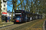 5101 und 5116 an der Haltestelle Weinsbergstraße/Gürtel am 26.03.2016.