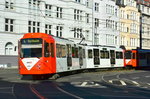 2421 auf der Kreuzung Gotenring/Deutz-Kalker-Straße als umgeleitete Linie 4 mit dem Fahrtziel  Ostheim  am 08.10.2016.