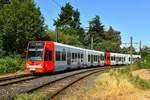 4104 wurde die Ganzreklame  Porta Möbel  entfernt. Hier zu sehen wieder im aktuellen Farbkleid in Weiden West am 30.07.2019.