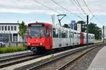 KVB 2035 und 2049 an der Motorworld Am Butzweilerhof am 07.07.2020.
