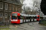 Der im November 2018 an einem Prellbock in Frechen Benzelrath verunfallte Wagen 4518 wurde repariert und steht jetzt wieder für den Linien-Dienst zur Verfügung.