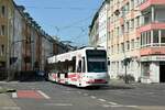 4529 als Linie 9 mit dem Fahrtziel  Königsforst ab Autobahn Bus  auf der Kreuzung Zülpicher Str./Universitätsstraße in Köln am 18.07.2021.