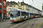 5158 wurde eine neue Vollreklame für die RheinEnergie angebracht. Hier zu sehen in Köln auf der Kreuzung Zülpicher Str./Gürtel am 27.07.2021.
