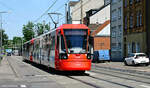 HF6 5307 und 5308 während einer Testfahrt auf der Neusser Straße in Köln am 23.06.2022.