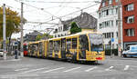 5141 mit der neuen Ganzreklame  ROCKSTAR Energy Drink  auf der Kreuzung Zülpicher Str./Gürtel in Köln am 17.10.2022.