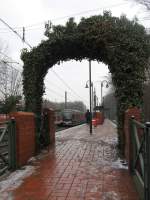 Ein unbekannt gebliebener Niederflurwagen kam am 18.