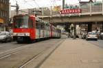 451 101 + 451 118 fahren unter der Brcke der DB Strecke Kln Aachen richtung Kln Butzweilerhof Sparkasse