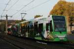 Niederflurwagen 4056 trgt eine neue Ganzreklame fr die  Klnergrn Stiftung . 

Anbei ein Foto von seinem ersten Linieneinsatztag mit der neuen Reklame am 24.10.2012. 