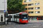 5203 als Verstrkerkurs Richtung Dom/HBF biegt vom Ehrenfeldgrtel in die Subbelrather Strae ein am 09.06.2013.

