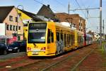 4059 mit seiner neuen Ganzreklame  Immowelt.de  auf der Aachener Straße in Weiden am 13.04.2015.