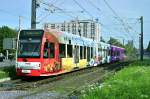 Tw 4100 + 4060 auf der Aachener Strae/Militrringstrae (11. Oktober 2006)