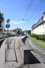 BIELEFELD, 03.07.2017, Haltestelle Johannesstift der Stadtbahn Bielefeld