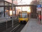 SSB 3082 als U6 von Gerlingen nach Fasanenhof Schelmenwasen, an der Haltestelle Albstrae in Stuttgart-Degerloch; 16.01.2011