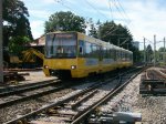 DT 8.4 3073/3074 Kurs: 03-02 U3 Plieningen in Stuttgart Mringen Bf am 06.09.2011.