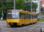 Stadtbahn DT8.9 3233/3234 auf der Linie U4 beim Berlinerplatz am 19.05.2012