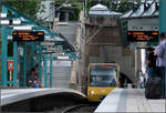Kuppenstation -    Haltestelle Pragsattel der Stadtbahn Stuttgart.