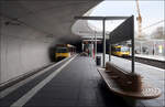 Das dritte Gleis in der Station Staatsgalerie ist in Betrieb -     ...