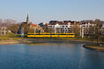 DT 8.S als U14 Hauptbahnhof-Mühlhausen am 07.03.2022 am Inselsee im Unteren Schlossgarten in Stuttgart. 