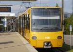 wagen 3365/3366 konnt ich am 17.9.2011 am Halt Eckartshaldenweg auf der U5 fotografieren. da die strecke zum Killesberg hoch wegen Bauarbeiten noch bis November 2011 gesperrt ist, mssen die zge der linien U5 und U12 am wendegleis wo etwa 100 meter weiter vorne ist wenden.