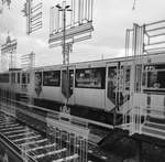 Kleines Experiment am U-Bahnhof Olympiastadion, Dezember 2016.