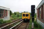 EIII Triebzug in Berlin-Wuhletal bei der Ausfahrt richtung Alexanderplatz  