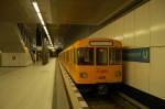 Die U5 hat hier am Hbf Entstation.