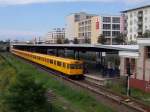 O-BAHN? :: In Berlin verluft die U-Bahnlinie U5 zwischen Biesdorf Sd und Hnow fast ausschlielich oberirdisch.