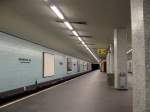 U-Bahnhof Afrikanische Strasse: Der Bahnhof wurde 1956 von Grimmek erbaut und war eigentlich in den Planungen nicht so vorgesehen.