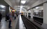 Geheimnisse der Berliner U-Bahn -     Am 19.04.1924 ging der damals dreigleisige Abzweigbahnhof Belle-Alliance-Straße als Teil der Nord-Süd-Linie C in Betrieb.