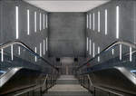 Museumsinsel - Drei neue U-Bahnhöfe in Berlin -     Dieser U-Bahnhof wurde am 9.