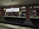U-Bahnhof Mehringdamm: Hier kann man leicht zur kreuzenden U6 umsteigen.