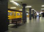 U-Bahnhof Britz-Sd: Hier endete der erste Abschnitt der Verlngerung der Linie C von Grenzallee.