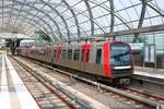Hochbahn Hamburg DT5 Wagen 378 am 17.07.19 in Hamburg Elbbrücken 
