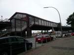 Die Station Baumwall am 29.7.2007